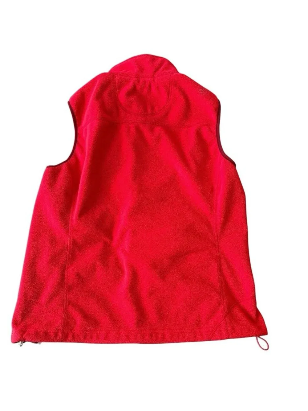 L.L. Bean Vest Womens M‎ Red Gorpcore Polartec Soft Athleisure Outdoors OGCW7